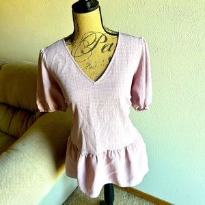 Peplum Blouse